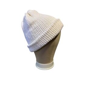 NEW knitted handmade beanie hat adult one size teen men women double layer thick